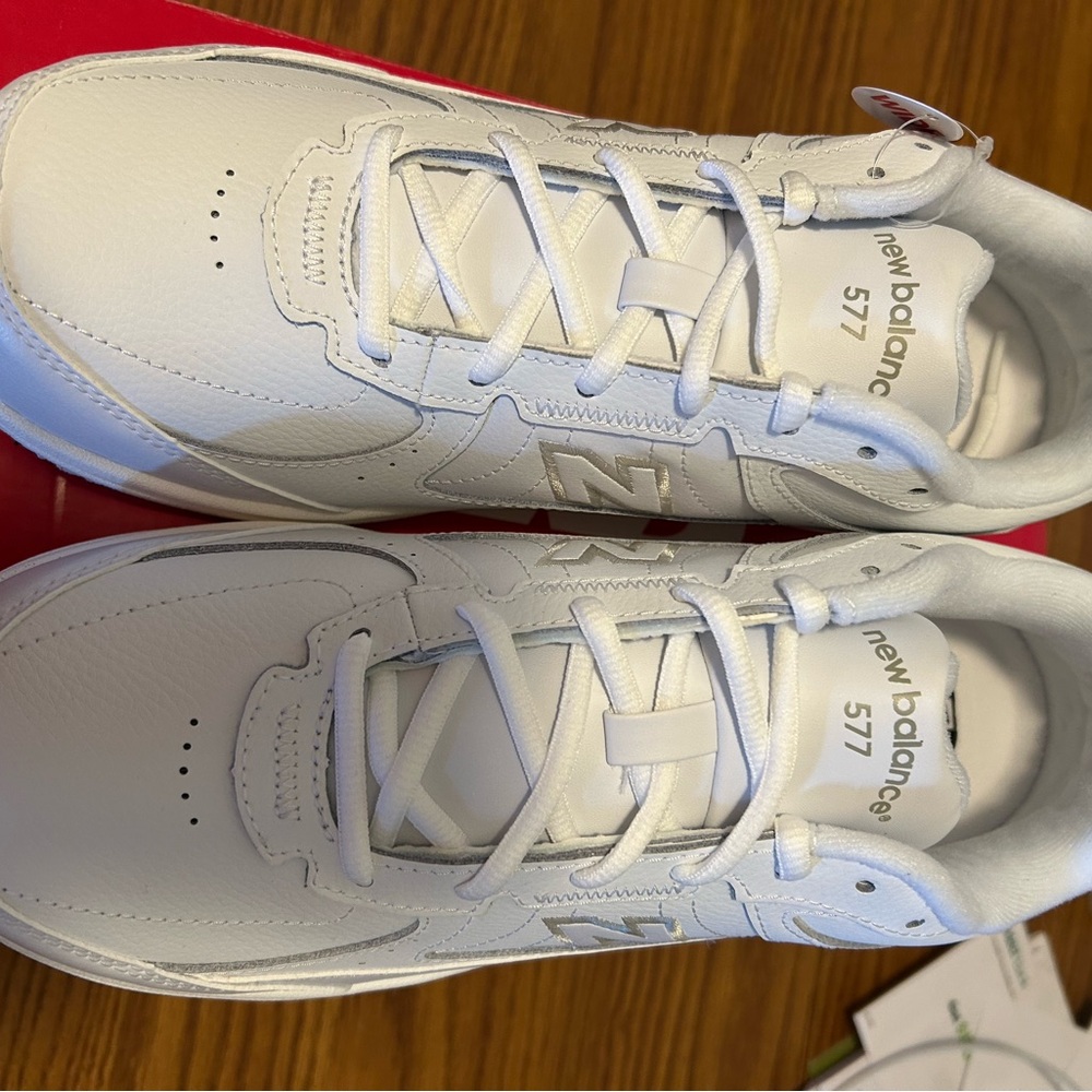 New Balance White Sneakers Classic Minimalist Design